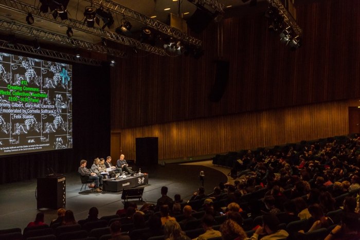 Panel Creating Commons: Affects, Collectives, Aesthetics at transmediale 2019