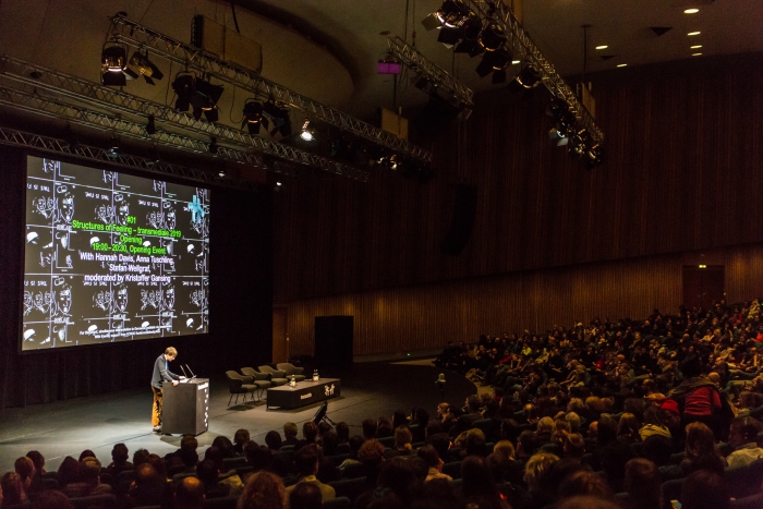 Impression of the Structures of Feeling – transmediale 2019 Opening